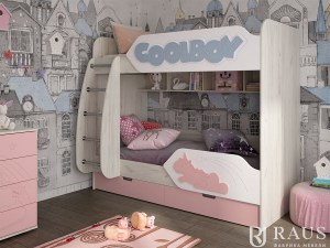 ДН-84 Двухъярусная кровать Coolboy (Raus)